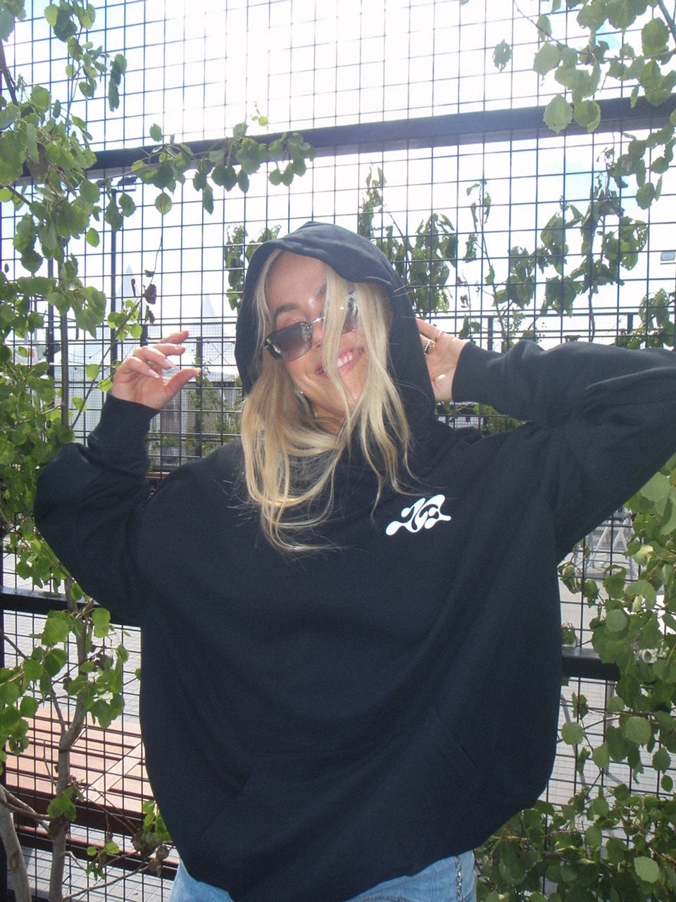 Julie Bergan Sort Hoodie